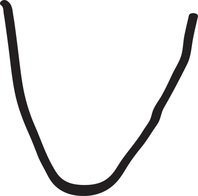 ลูกศรลงแมวเหลว