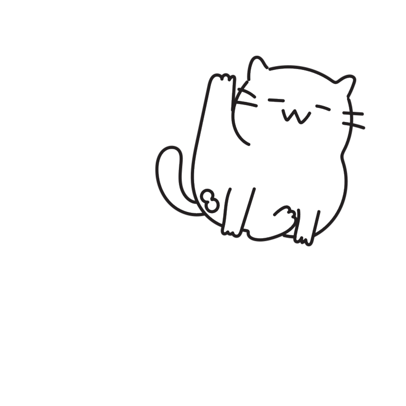 ขนมไข่แมวอบ แมวเหลว